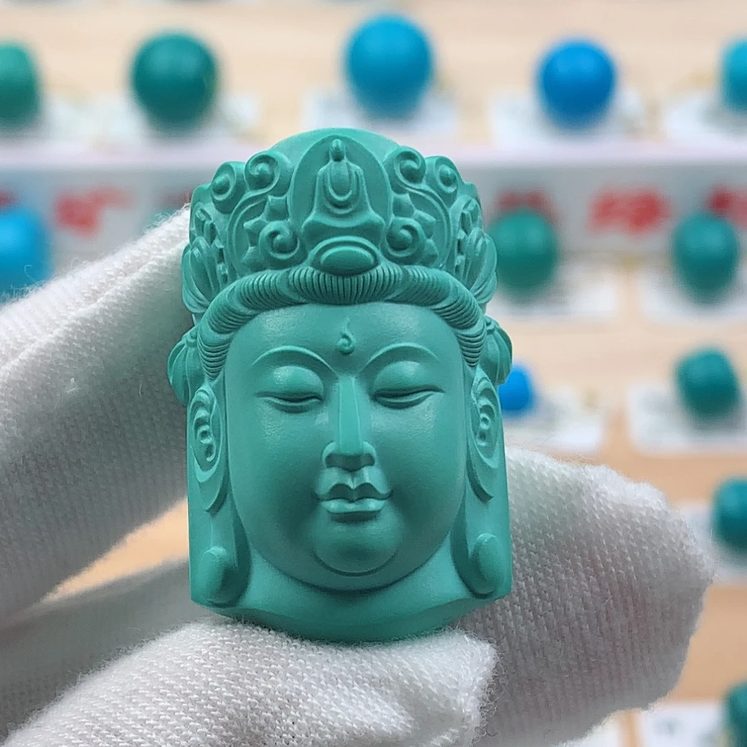 绿松石未镶嵌珠宝奇石