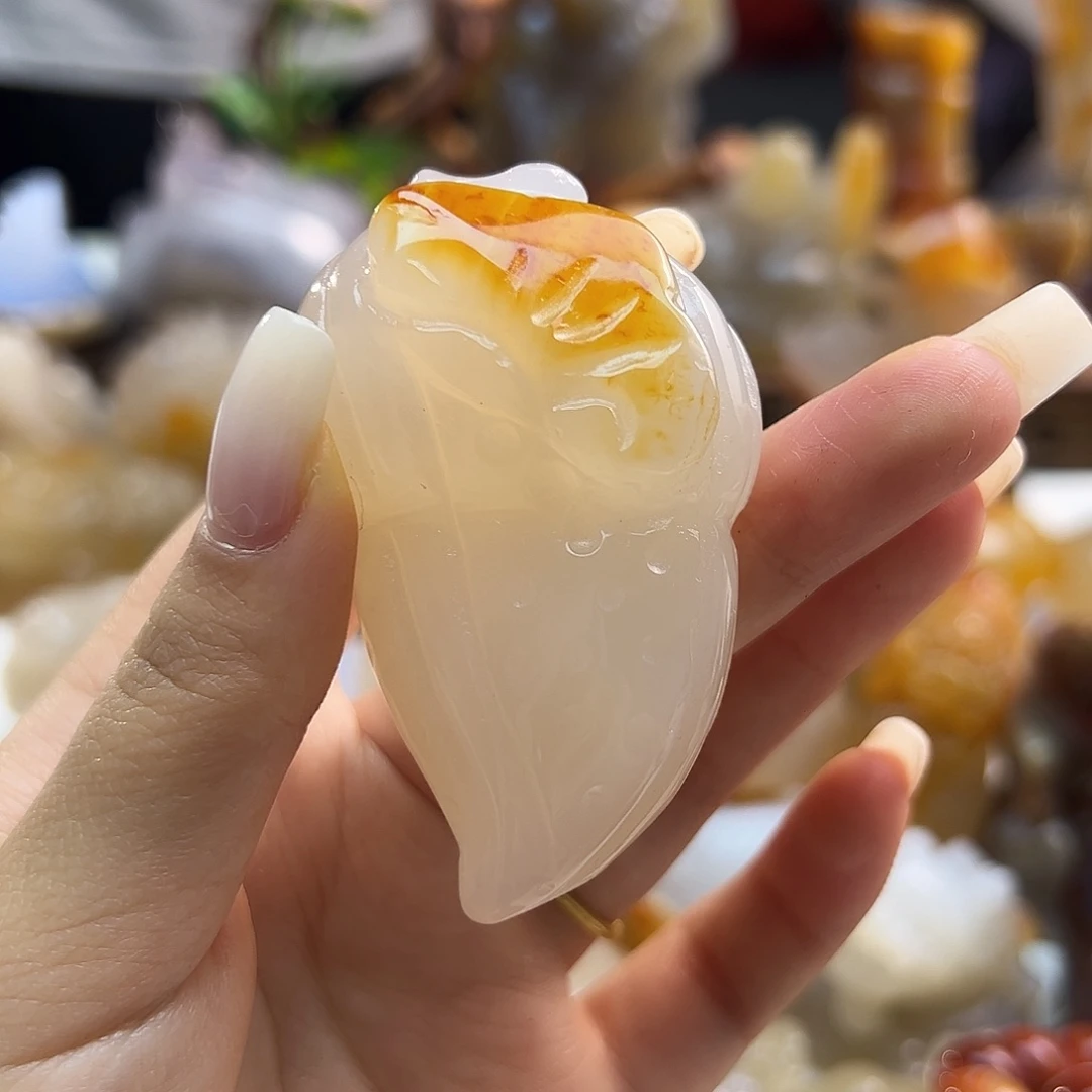 玛瑙/玉髓未镶嵌颈饰