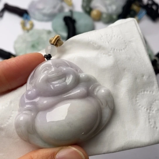 翡翠未镶嵌挂件翡翠