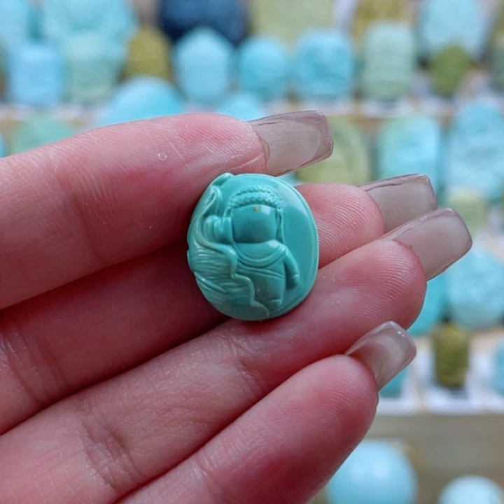 绿松石未镶嵌珠宝奇石