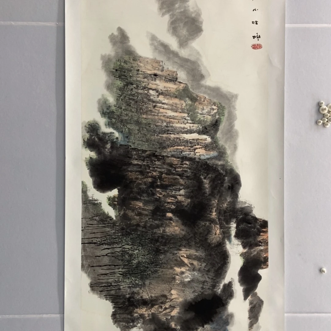 小***4国画墨鱼精品墨鱼精品
