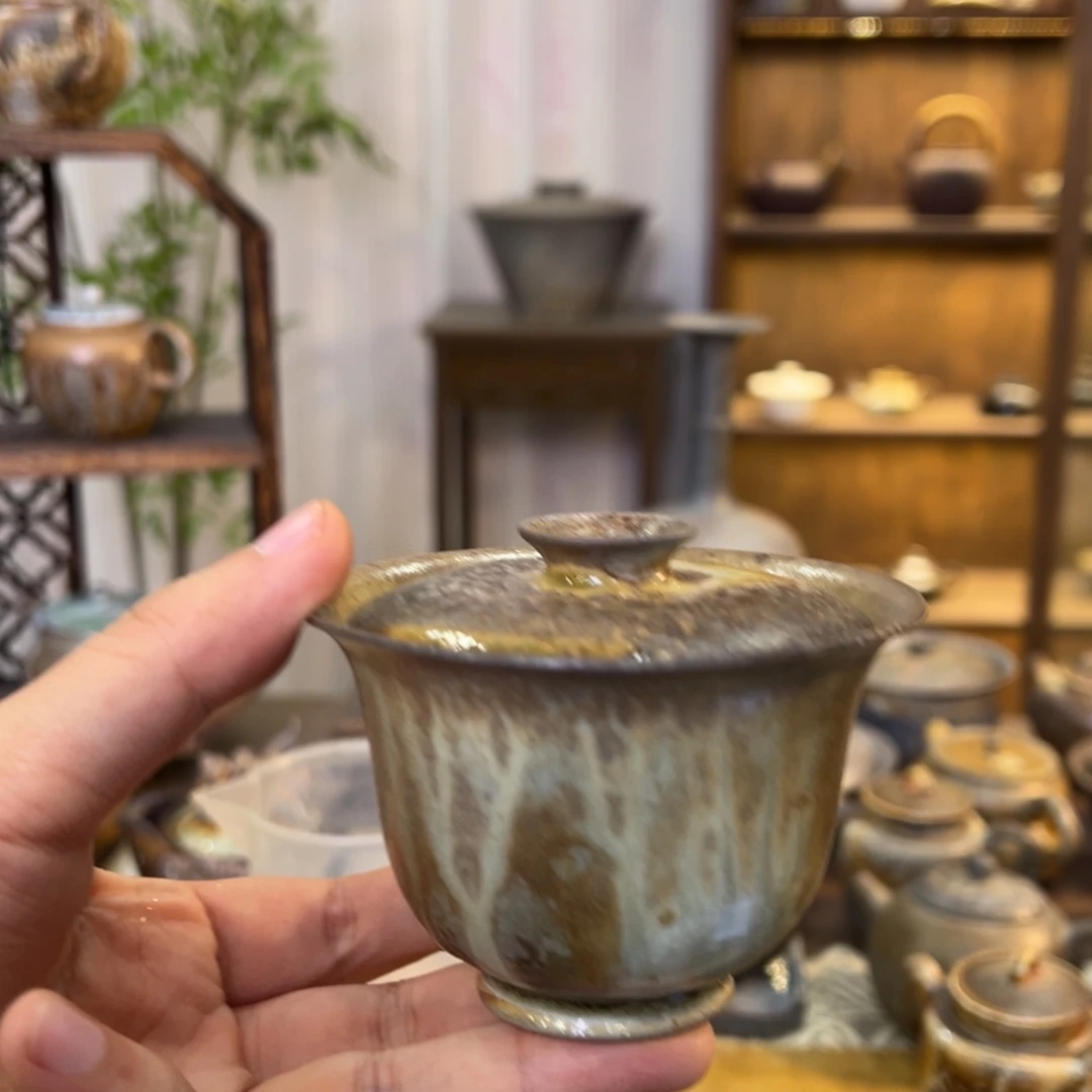 不染柴的精品盖碗