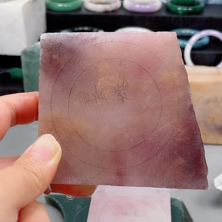 石英质玉未镶嵌手镯定制