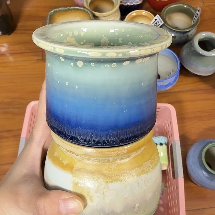 T***乖景德镇陶瓷盆 满30包邮 口7