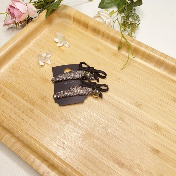 满钻掰掰夹发饰一对