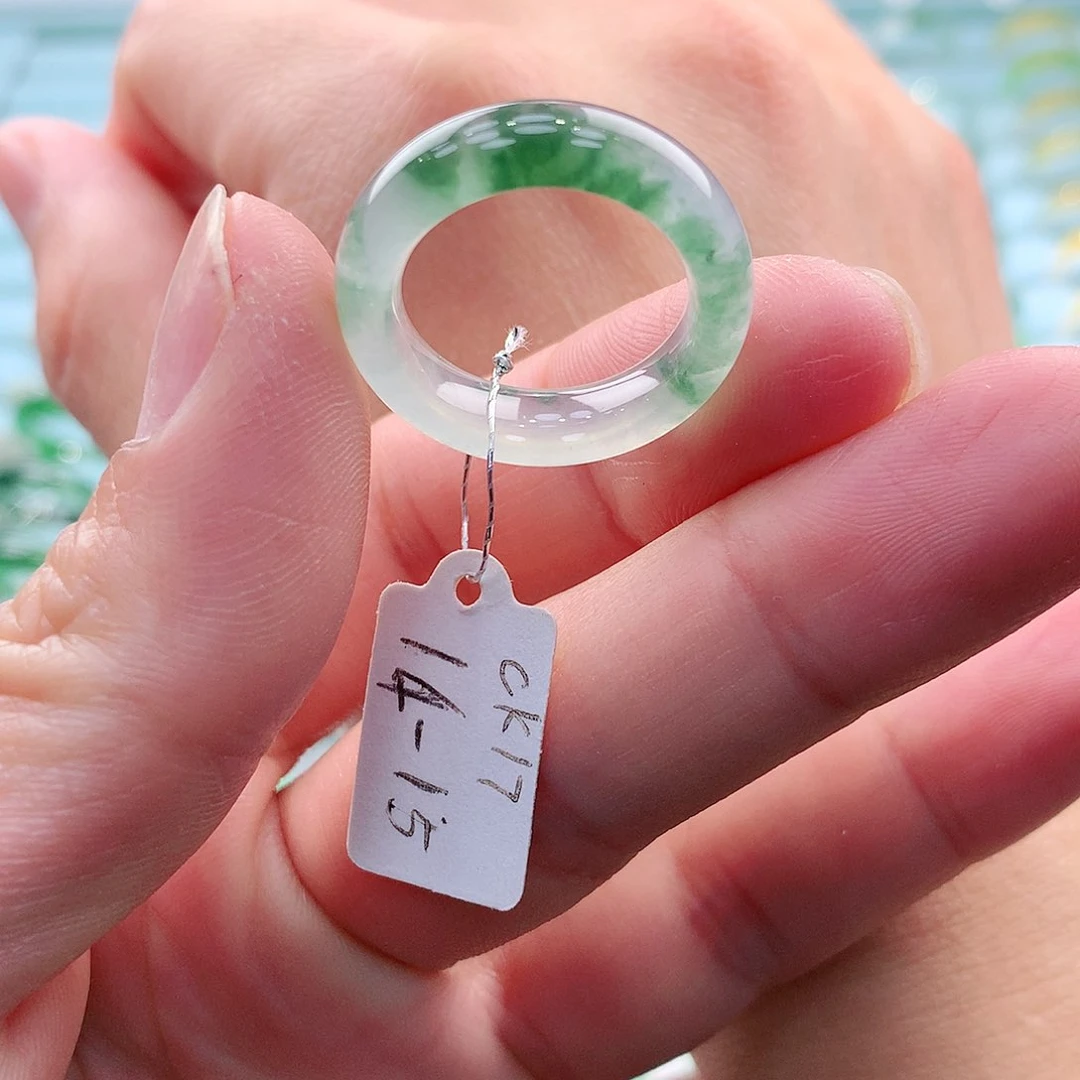 未镶嵌戒指翡翠A货缅甸翡翠