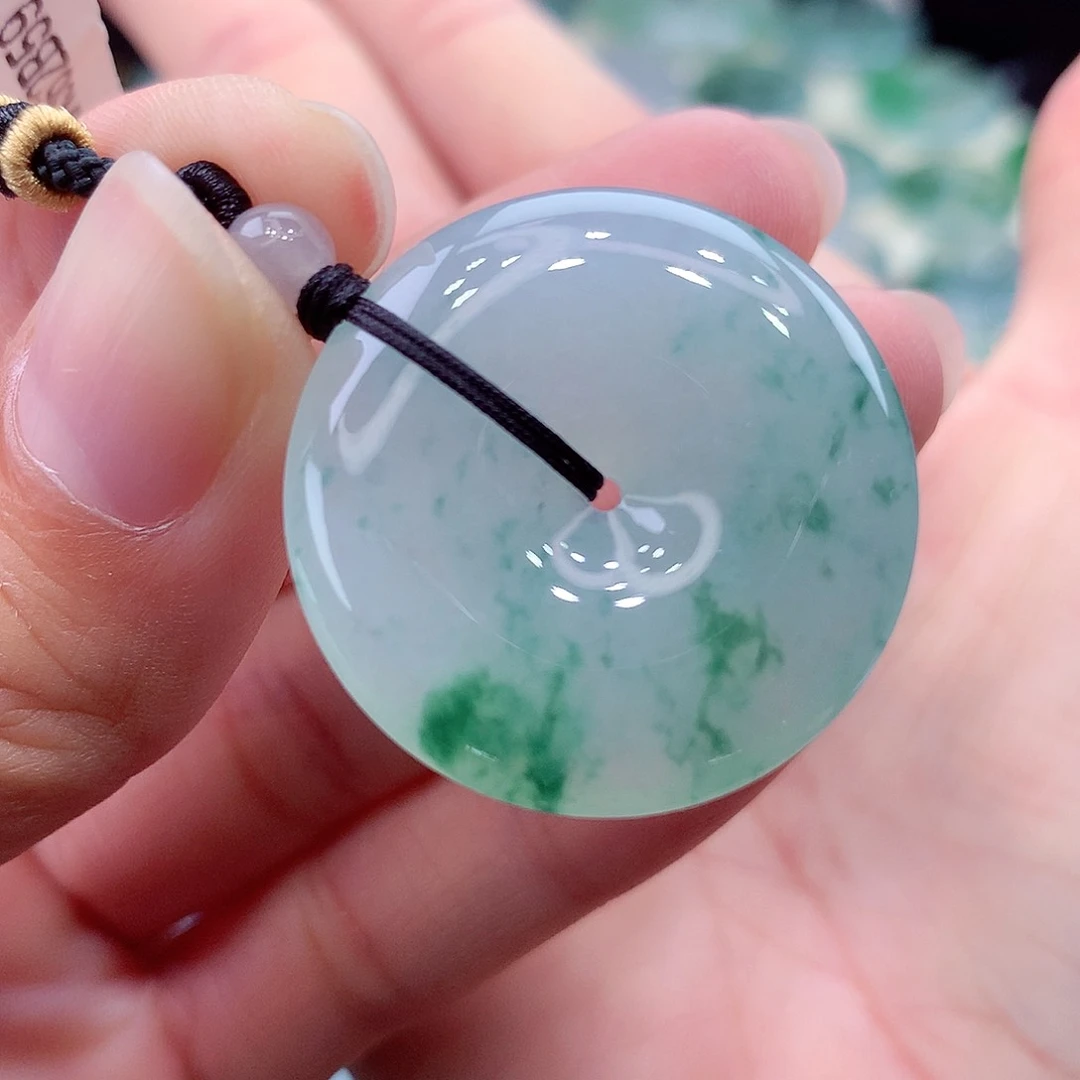 颈饰未镶嵌翡翠编号12尺寸29.2-5.8