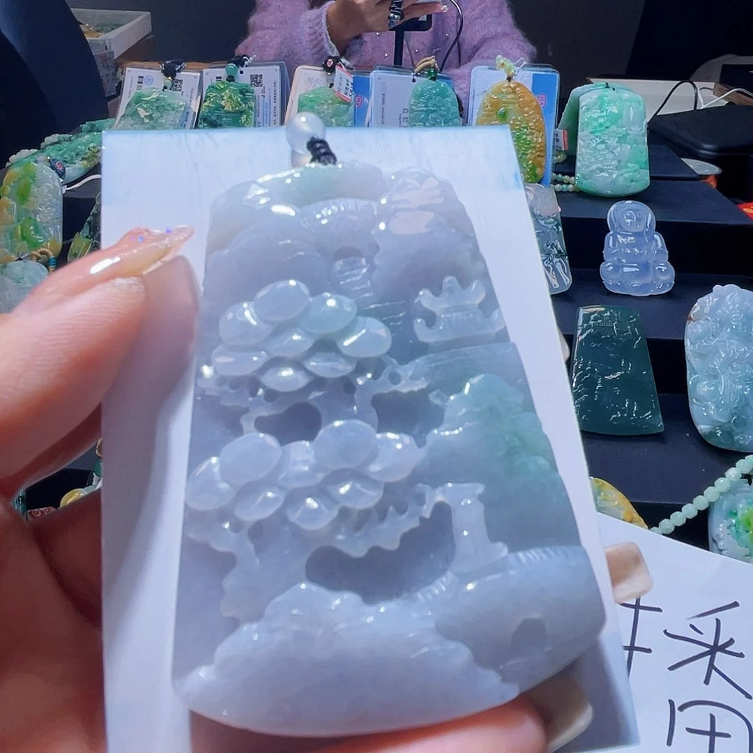 颈饰未镶嵌翡翠翡翠