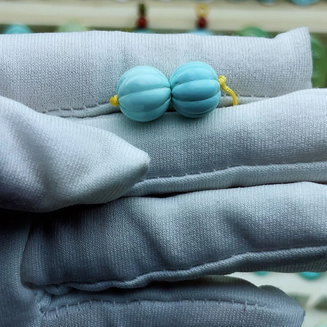 未镶嵌绿松石珠宝半成品