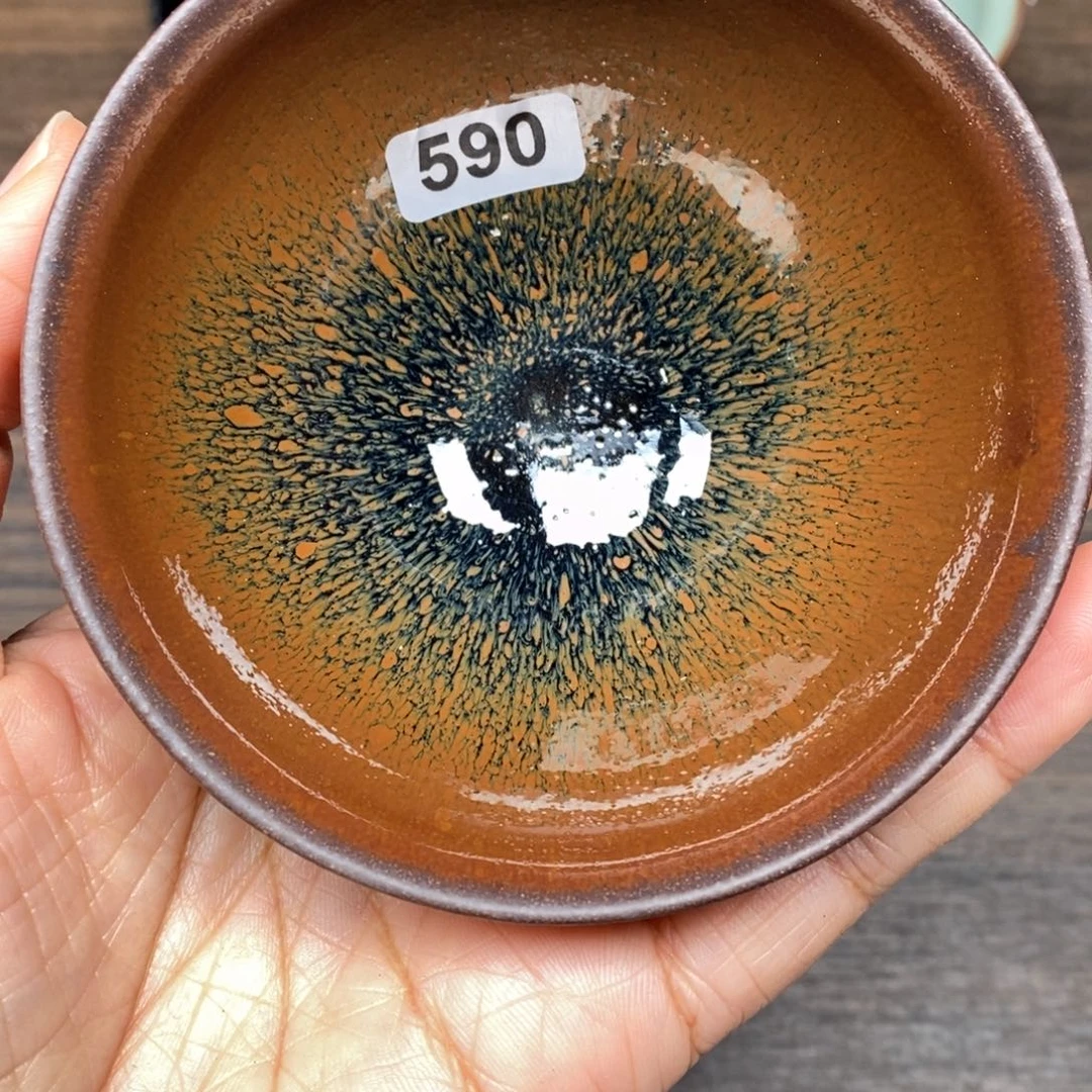 茶盏龙窑柴烧自然还原590