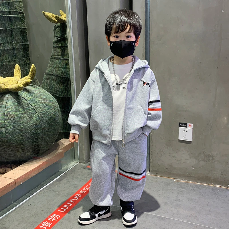 童装男童春装套装2025新款洋气儿童中小童洋气运动春秋季两件套潮