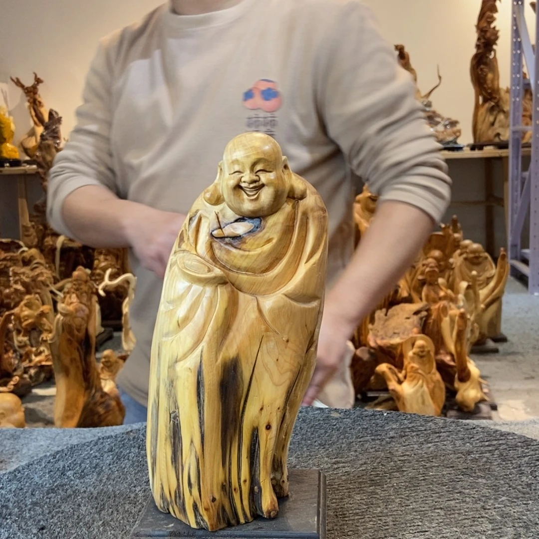 柏木（崖柏）太行崖柏根雕摆件