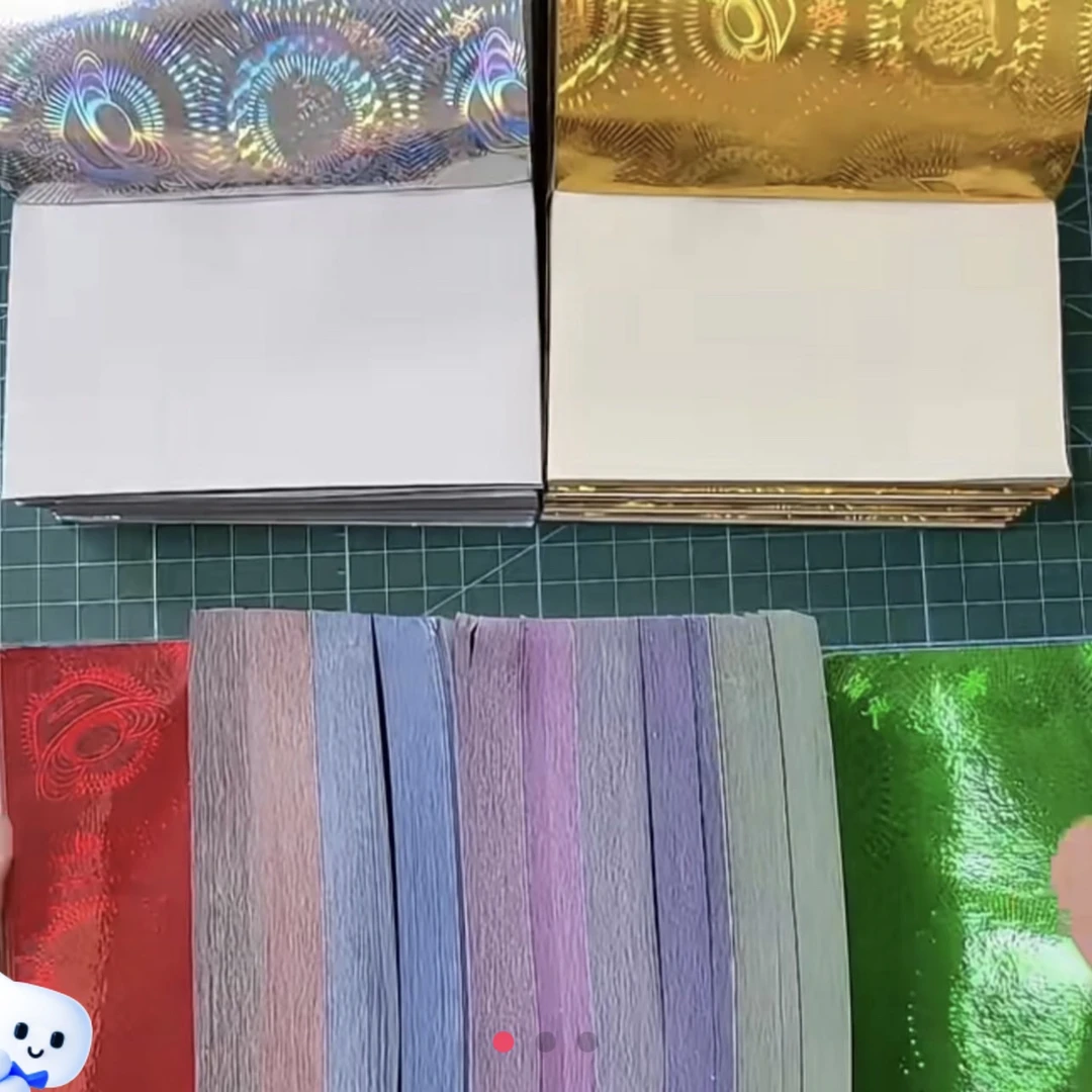 【七月半福利】加厚款手工折纸，尺寸数量稍有误差，介意的亲慎拍！