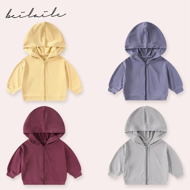 【朵柯丝 爽滑外套 小乐妈咪】夏季薄款小开衫婴儿长袖衫外套B14