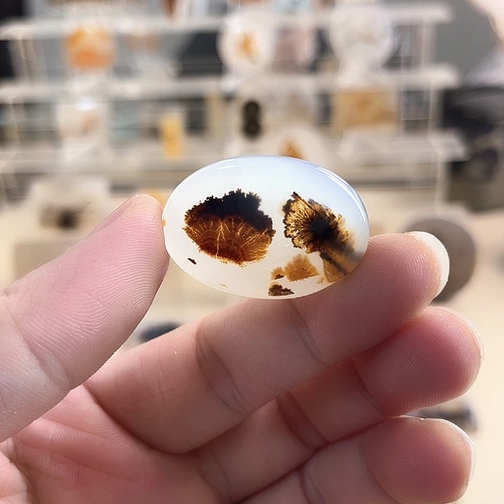 玛瑙/玉髓未镶嵌吊坠(不含链)