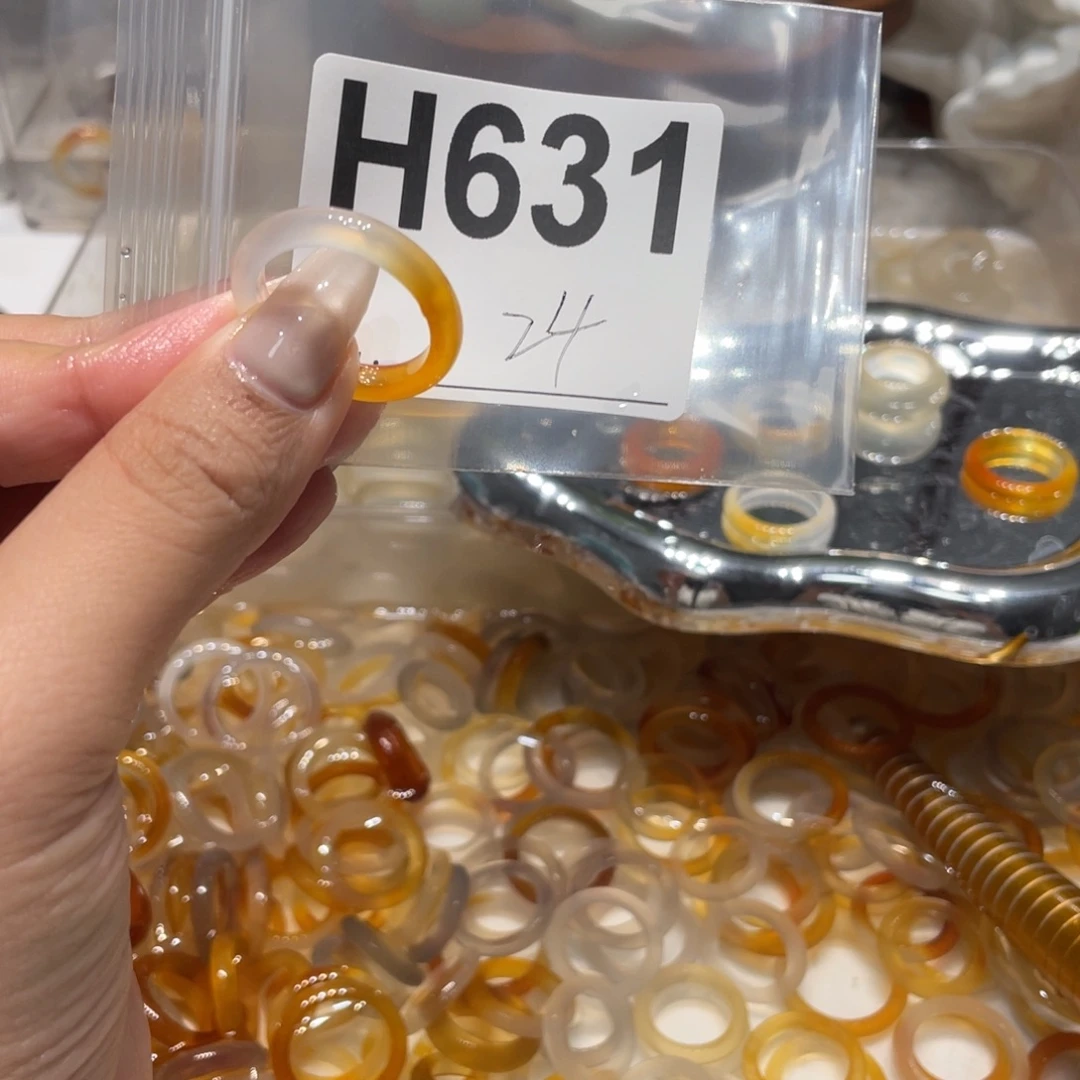 玛瑙/玉髓未镶嵌戒指631