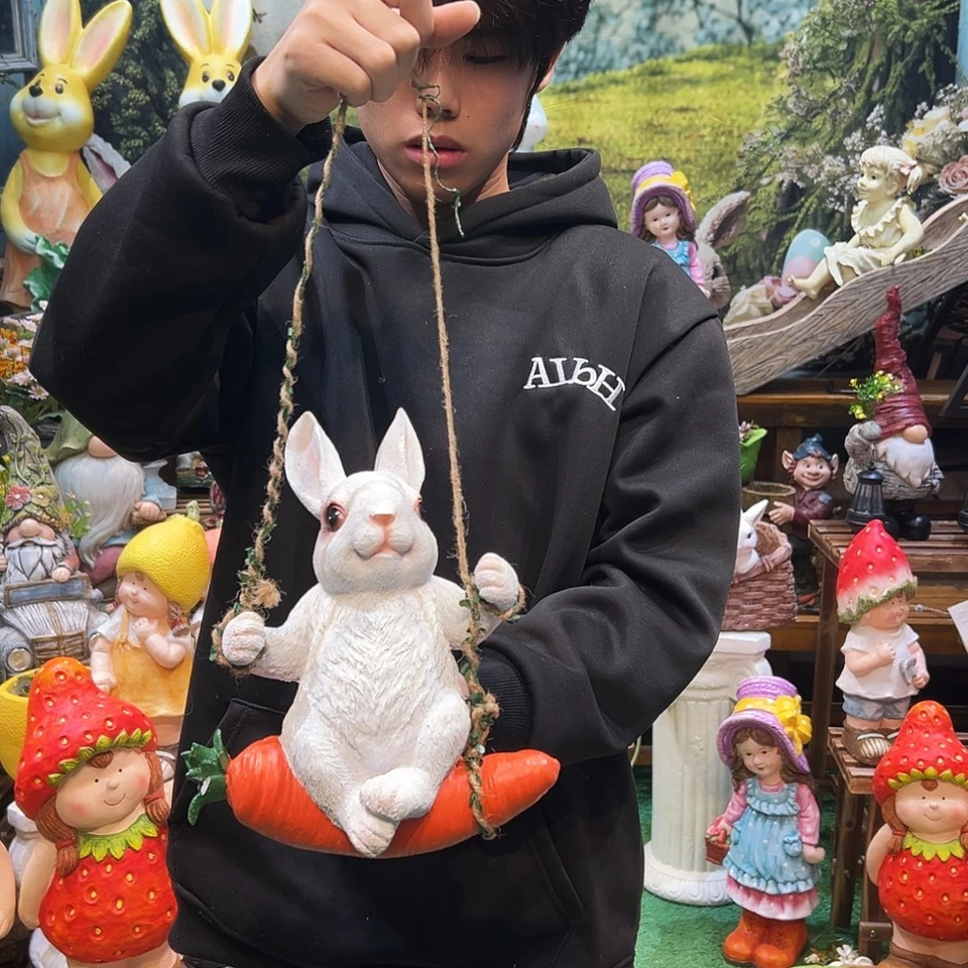 花园摆件红红火火