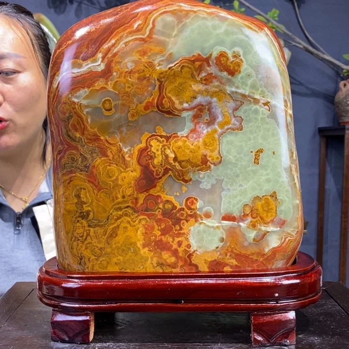 石材精品古青石摆件