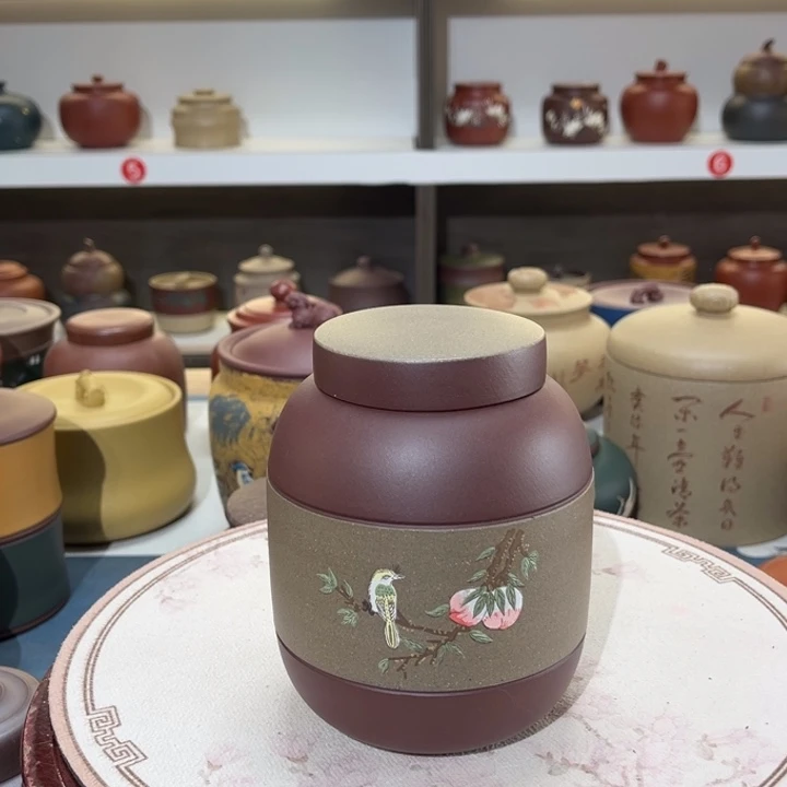 紫砂茶叶罐茶叶罐