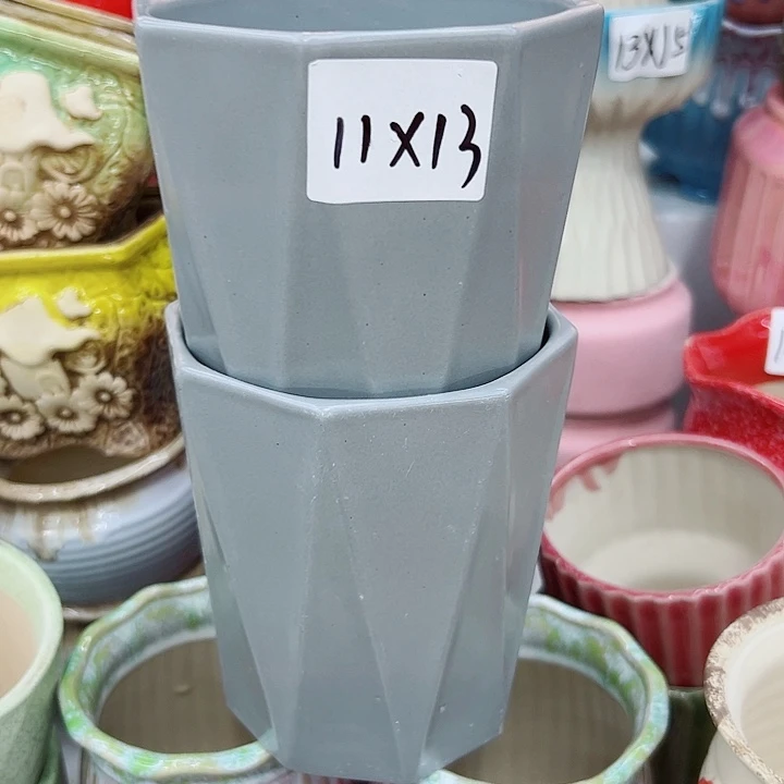 有孔，满10元发货多肉陶瓷花盆