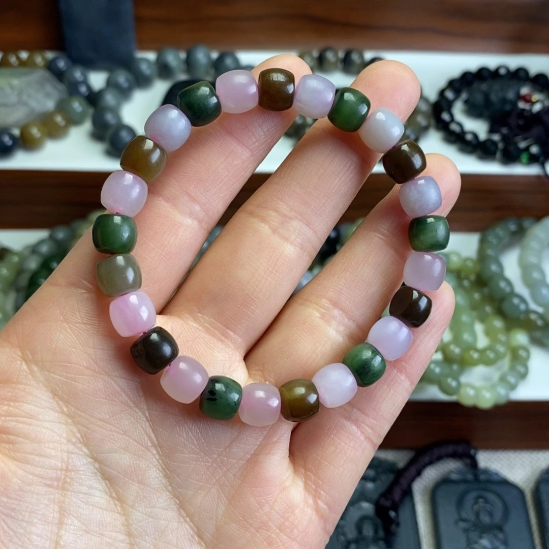 和田玉未镶嵌手串