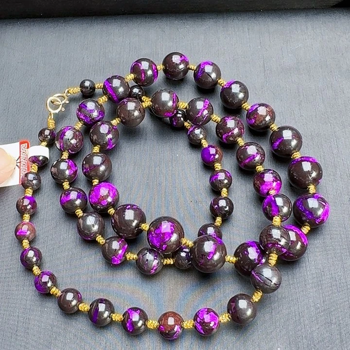 苏纪石（舒俱来）颈饰未镶嵌项链