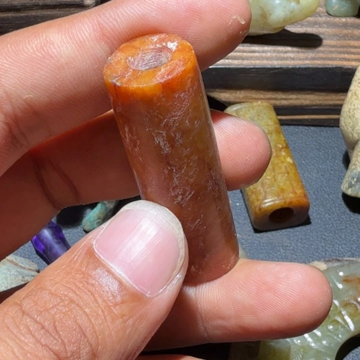 用***3和田玉未镶嵌车挂