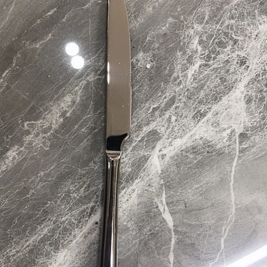 304不锈钢46号西餐刀两支装