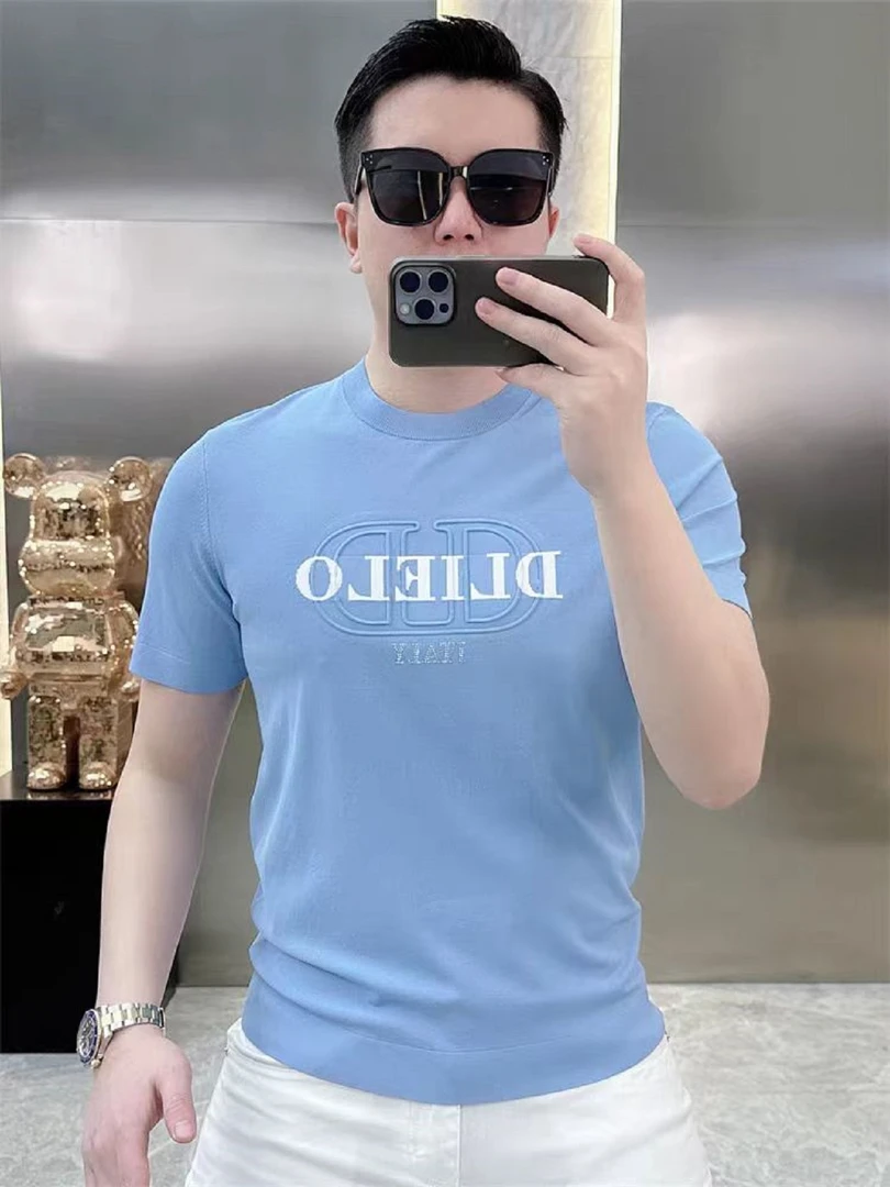 【K】25年夏天孤品高品质伊力特针织衫