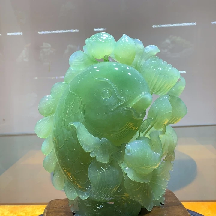 玉家居摆件连年有余
