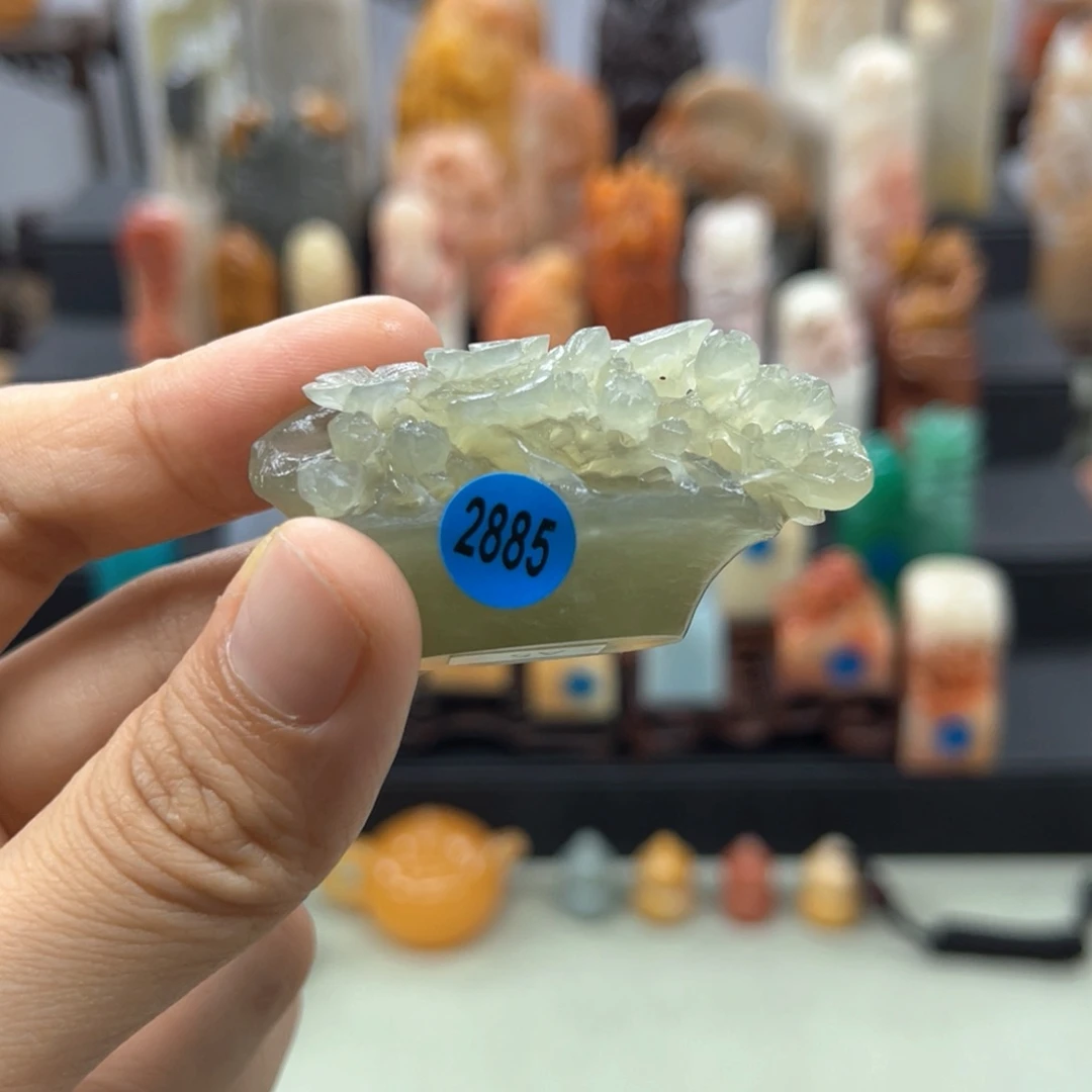 寿山石印石超****的2885。