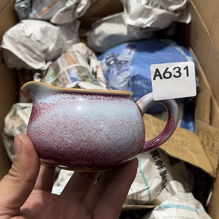 瓷片茶摆件工艺品摆件666