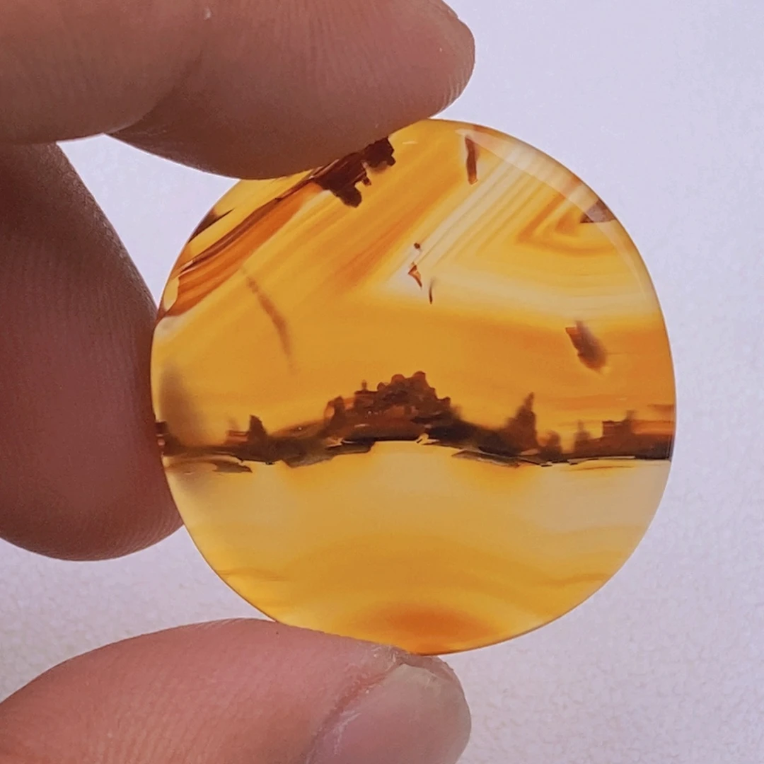 朵***儿玛瑙/玉髓吊坠(不含链)未镶嵌