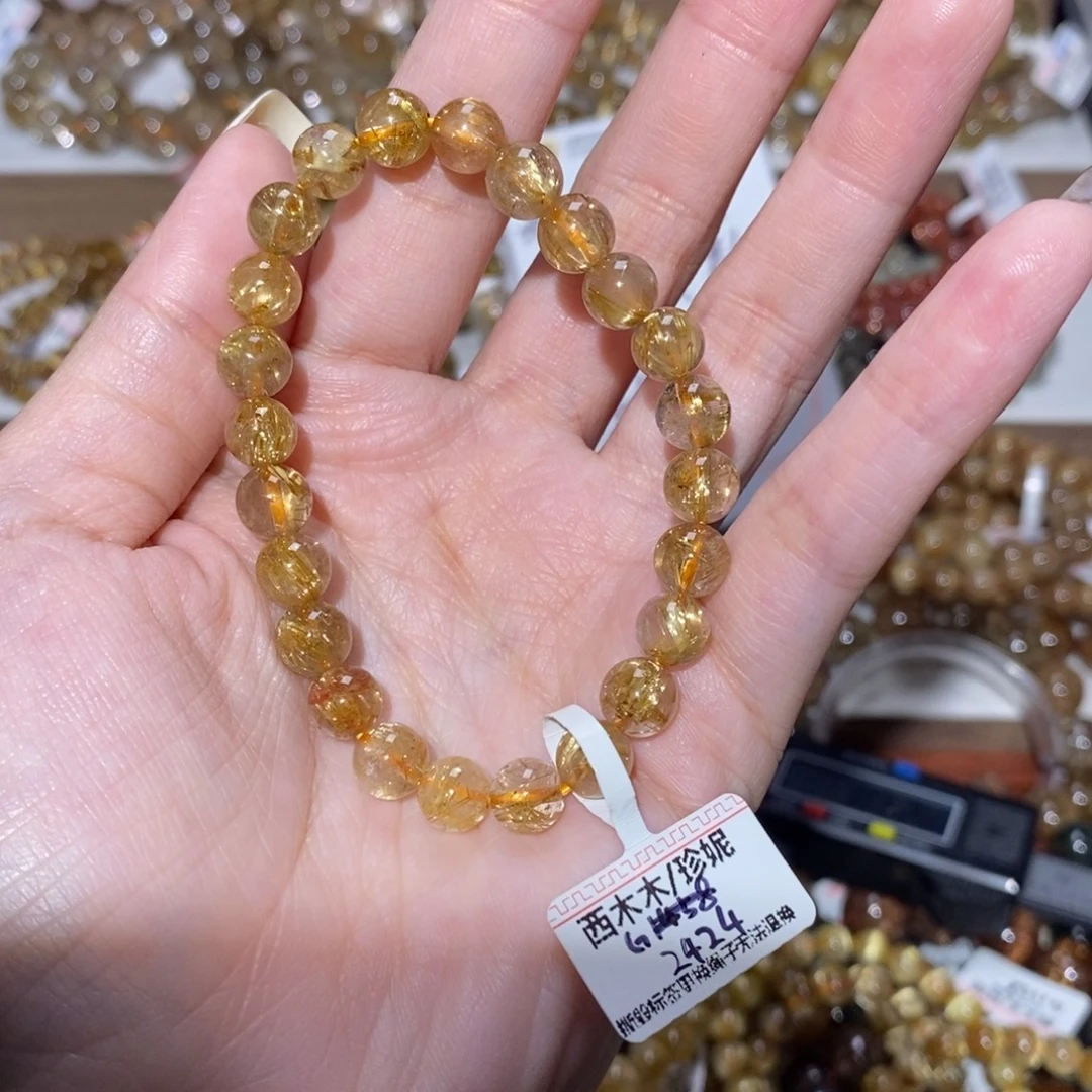 未镶嵌水晶手串手串