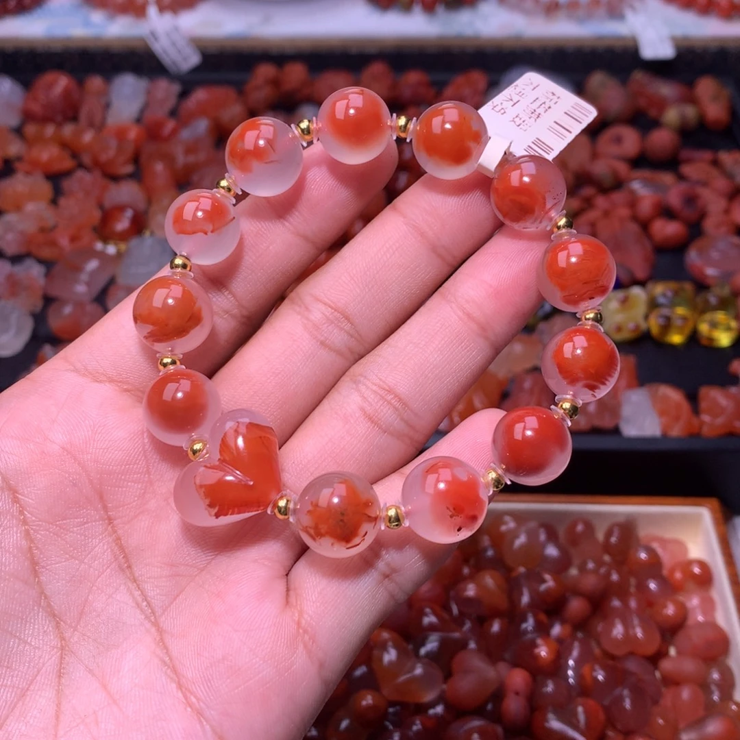 南红玛瑙未镶嵌珠宝半成品
