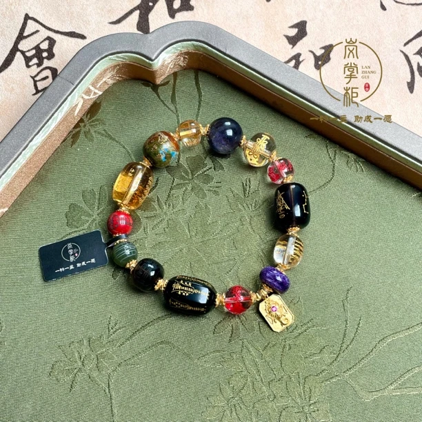 合成水晶E1229L  百解  F文 阵阵手串