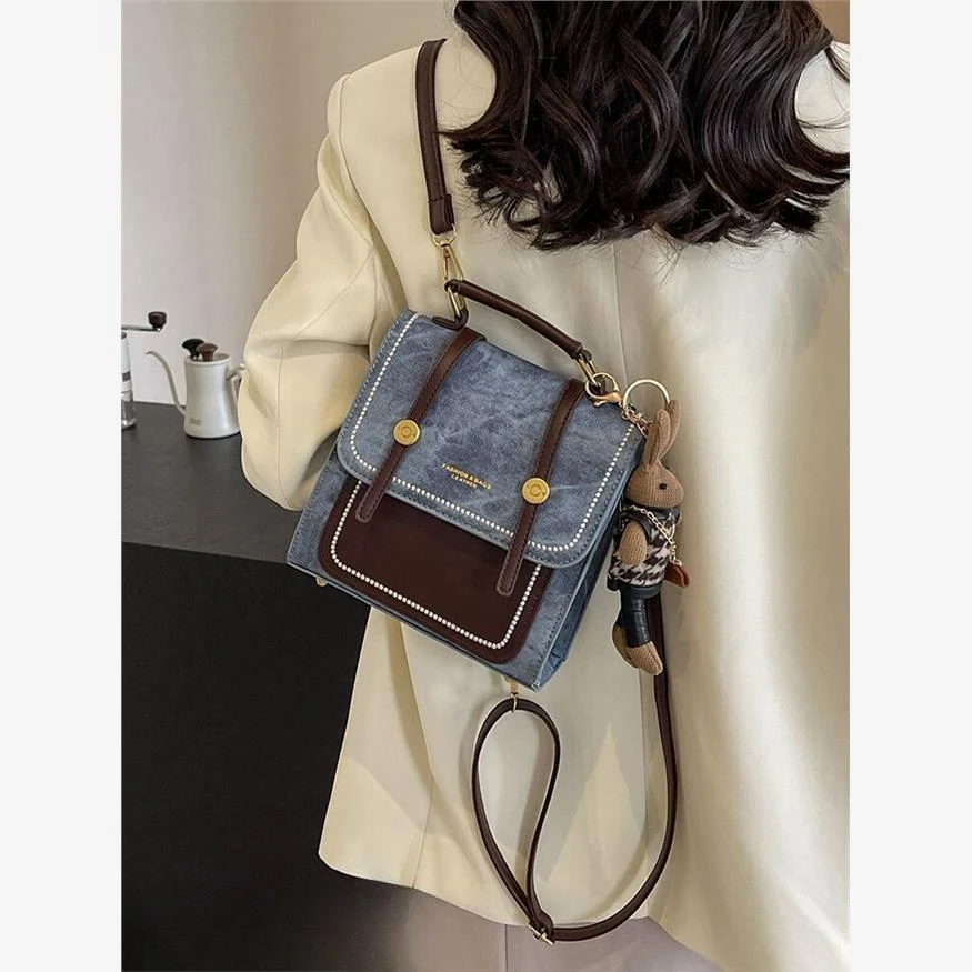 高颜值防水大容量包慵懒风简约百搭多功能通勤包韩版韩版时尚网红