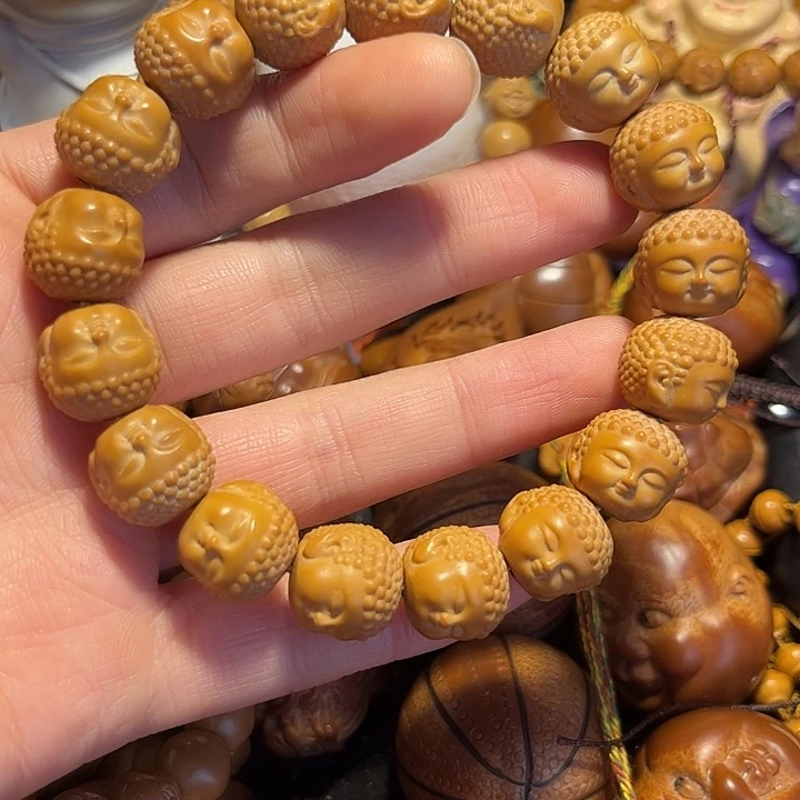 手串/手链橄榄核猴头1.45宝宝佛