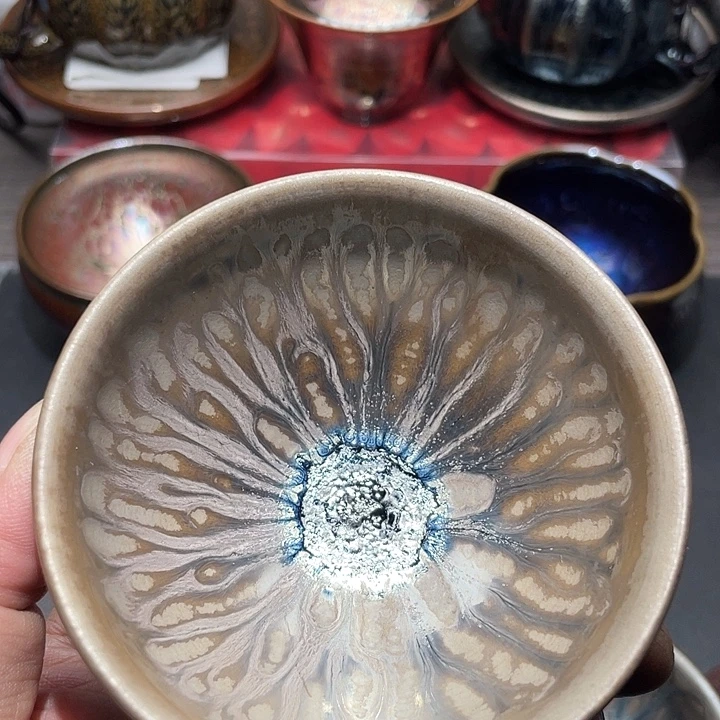 茶盏建盏主人杯茶壶盖碗品茗杯