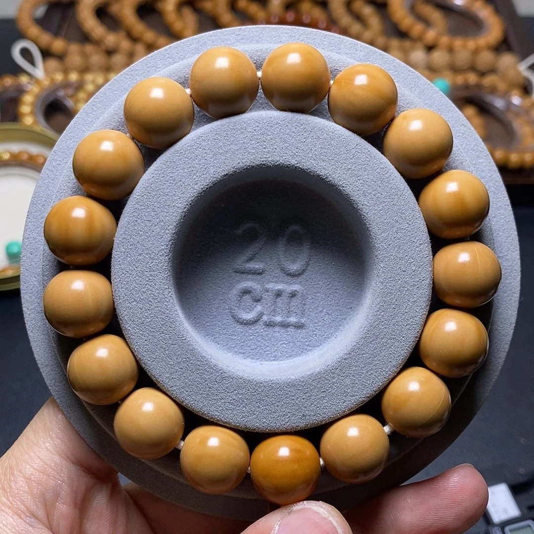 猴头核桃手串光珠14左右全品110号