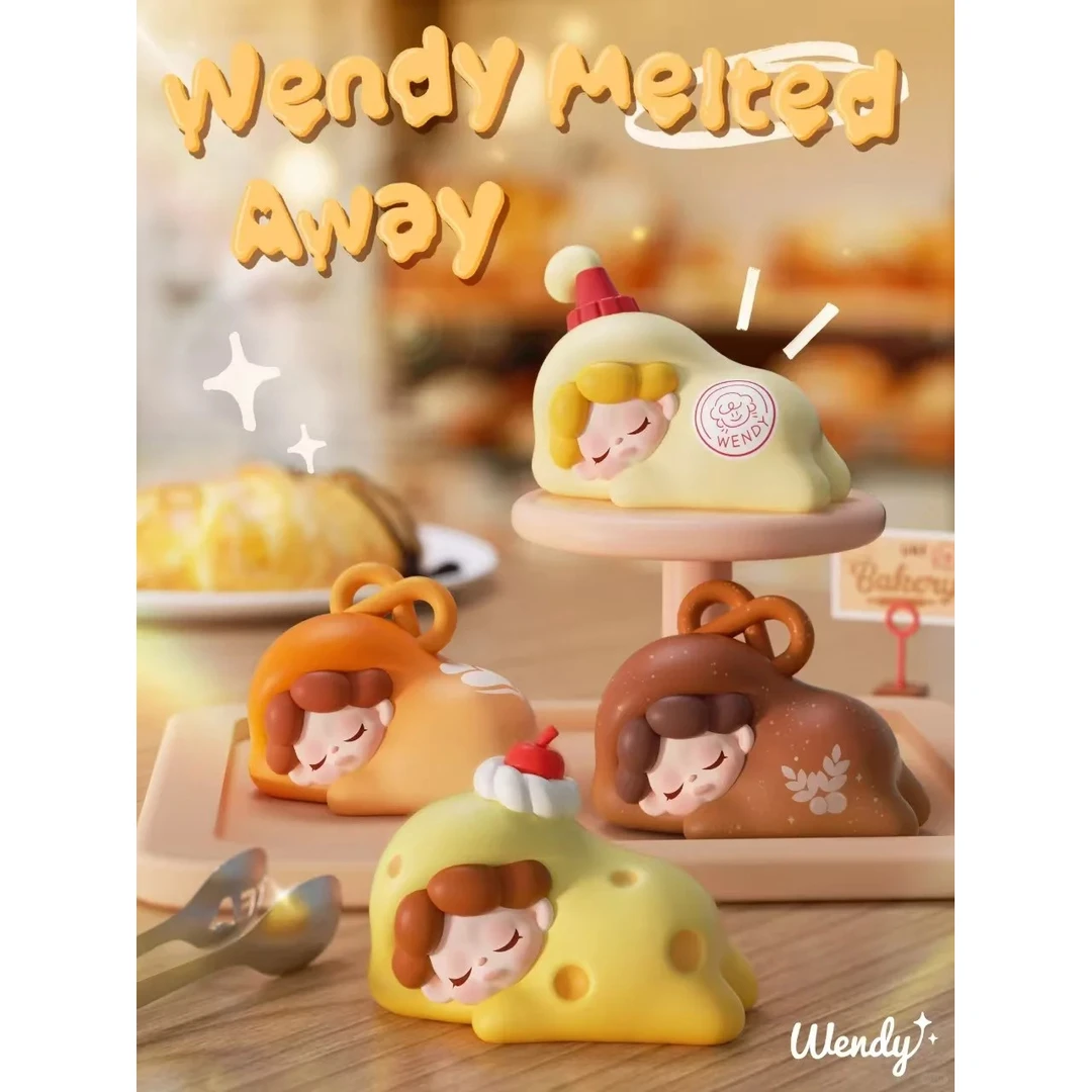 【跳一跳】Wendy二代融化系列萌粒小肉嘟手办盲盒DIY摆件