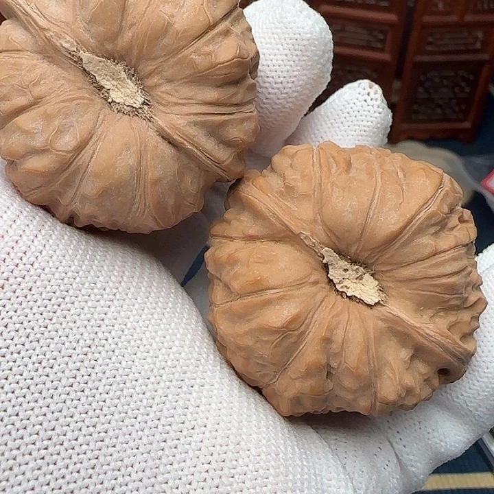 吊坠文玩核桃全秦南瓜墩45尺头货