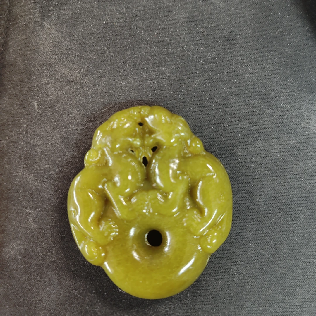 【牛油果双面貔貅】岫玉挂件双面貔貅挂件（超级福袋）