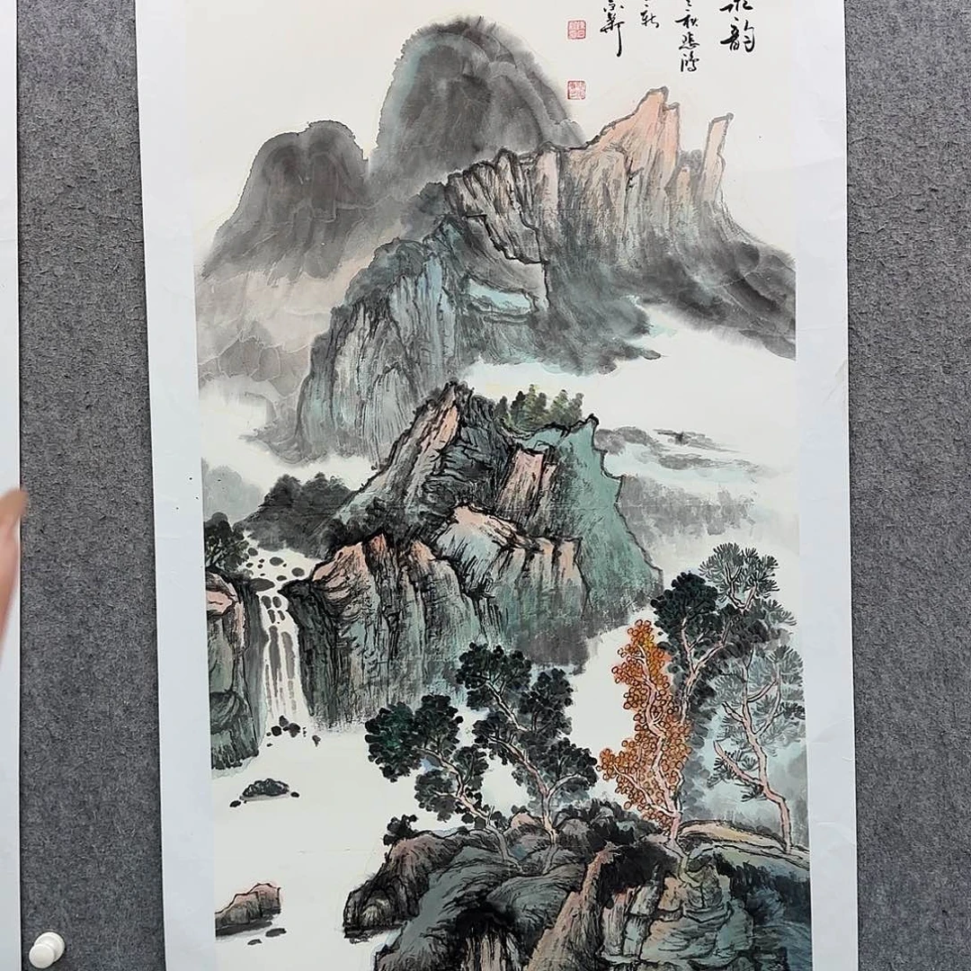 书法作品多次参加