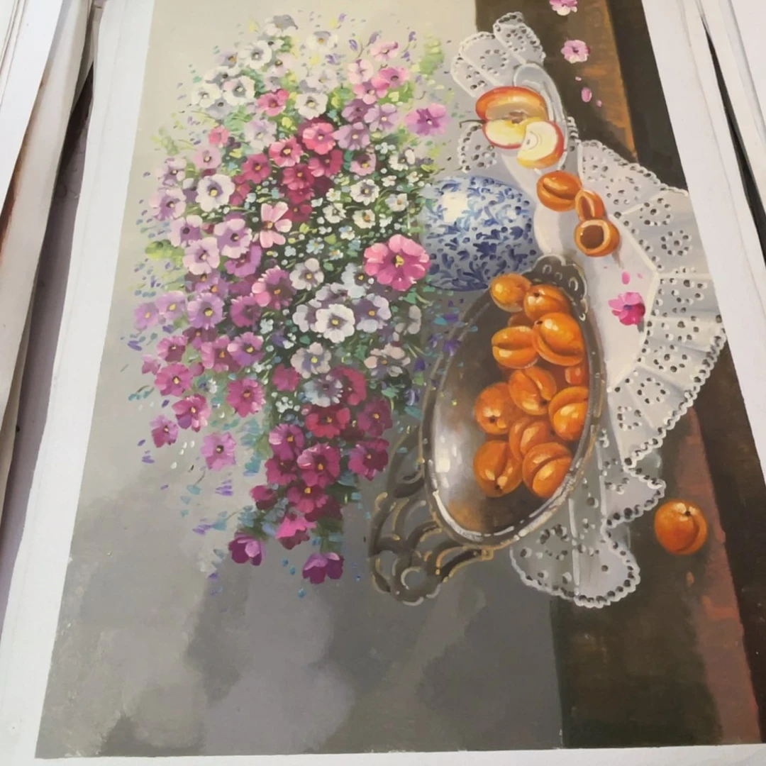 油画油画作品60/90画心