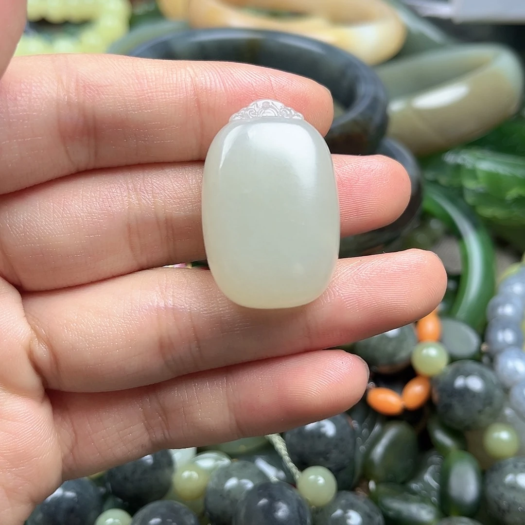 和田玉（白玉）未镶嵌颈饰