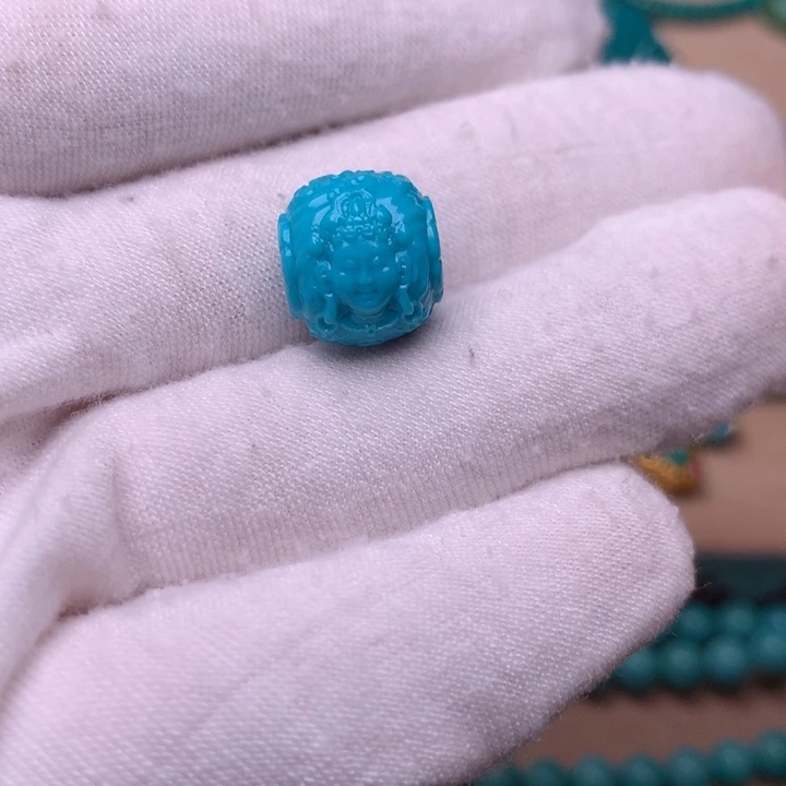 绿松石度母12.7未镶嵌