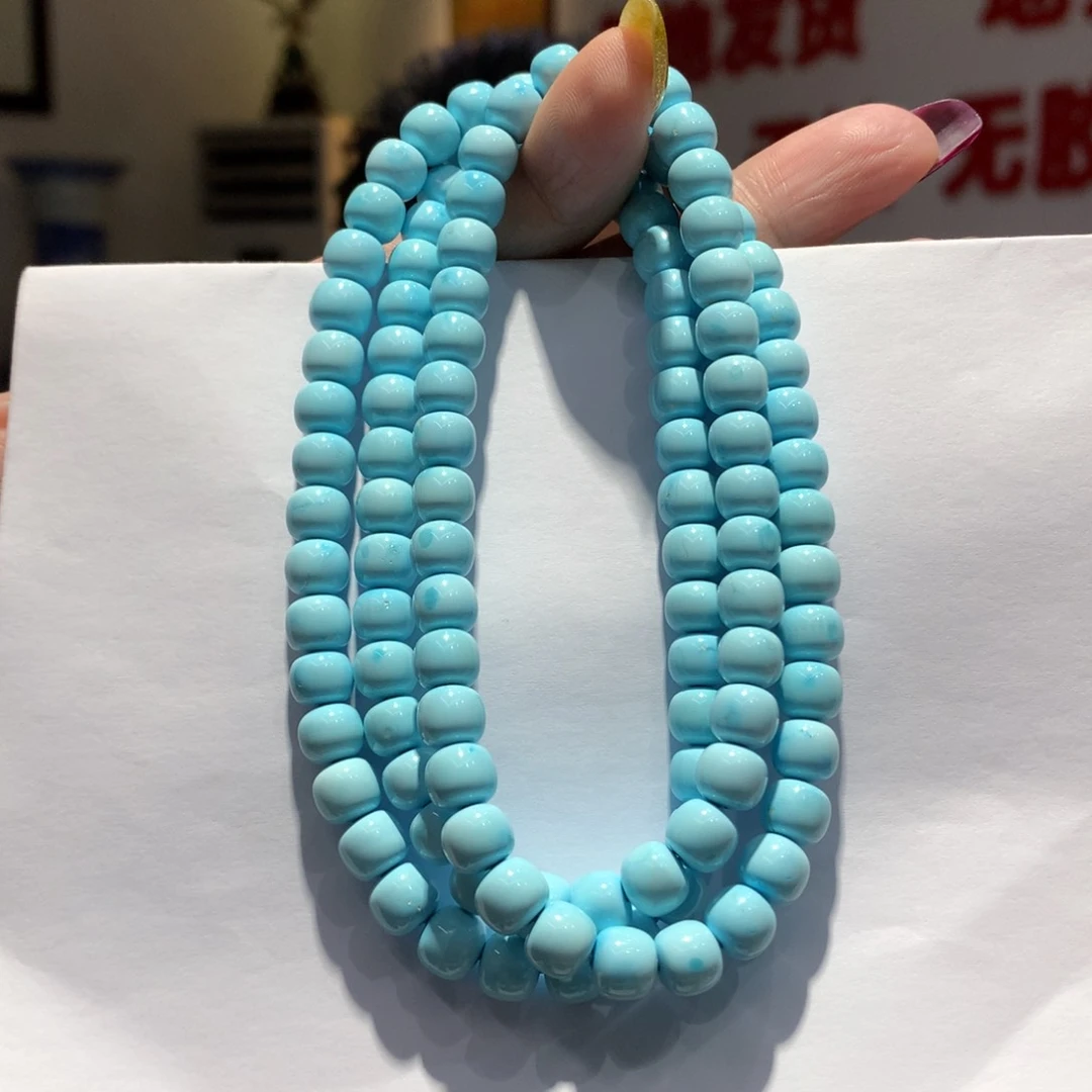 未镶嵌绿松石长链