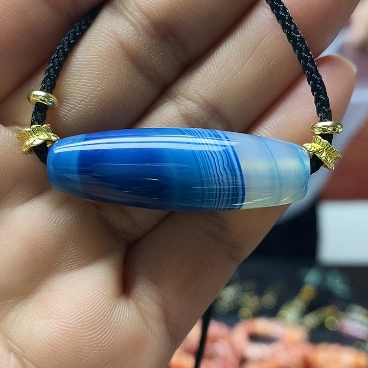 玛瑙/玉髓合金颈饰