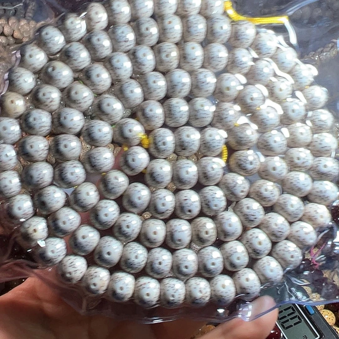 星月菩提手串星月菩提脱脂顺白